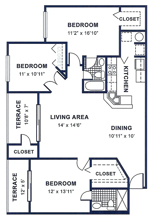 Floor plan C2