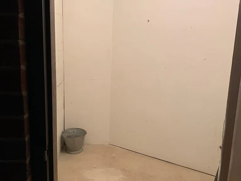 6x6 storage off the balcony