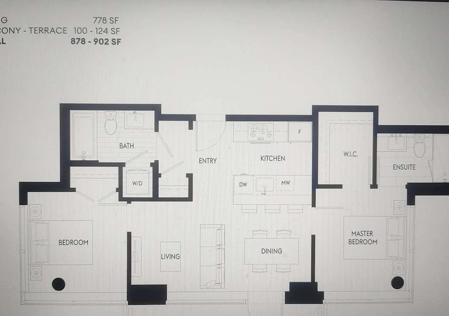 2 bed, 950 sqft, $3,400 — Photo 3