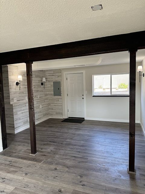 Entrance at the back of the home