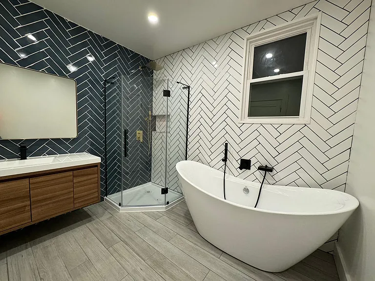 Soak in the new tub!