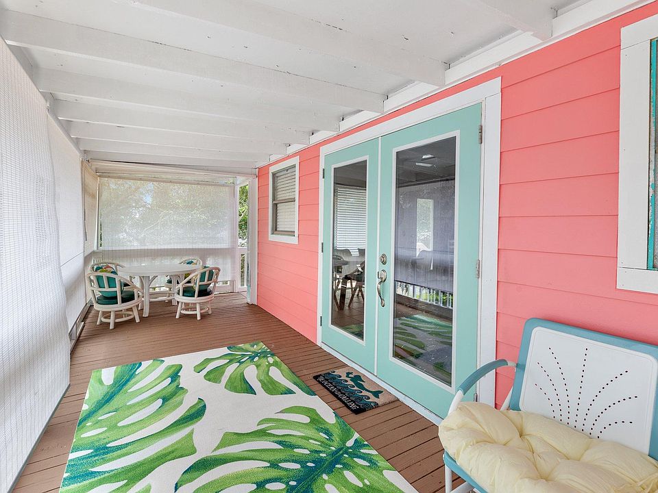 Front porch runs the length of the house.