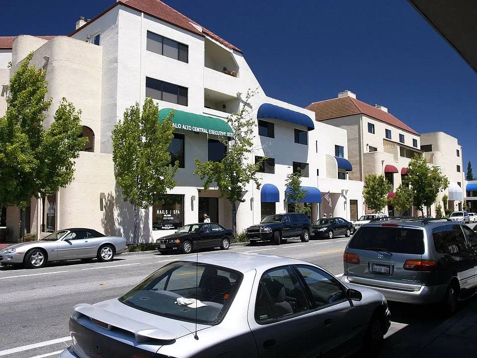 View of the building from South California Ave @ Park Blvd