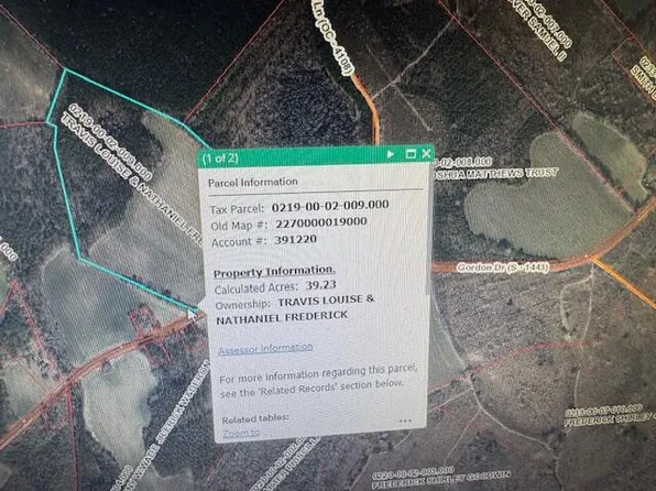 0 Gordon Dr, Rowesville, SC 29133