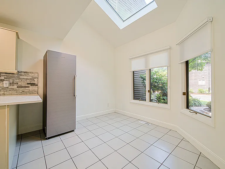 Kitchen Dining Space with Skylight