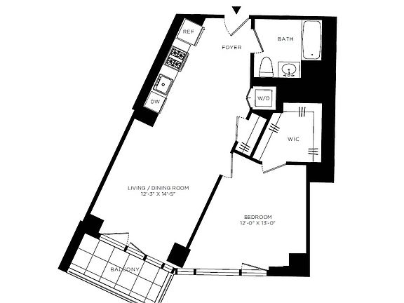 2nd image of 625 W 57th St APT 2202