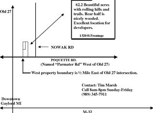 600 Poquette Rd, Gaylord, MI 49735