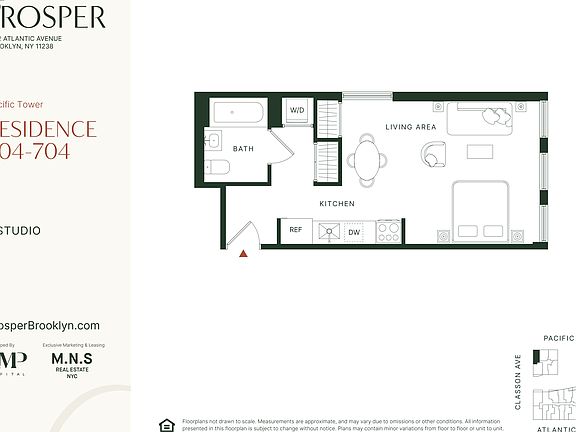 2nd image of 1042 Atlantic Ave #604
