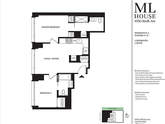 2nd image of 1050 Avenue Of The Americas APT 15A