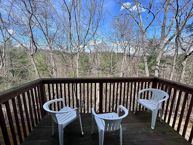 Balcony with nature views
