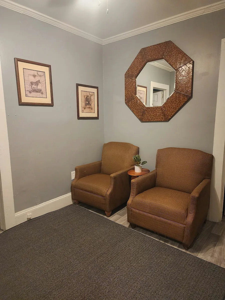 Photo 2 of 7 - 1360 Ellis Rd #2 - Griffin, GA Upstairs sitting Area / office - 1360 Ellis Rd #2