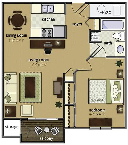 Floor plan Blondo