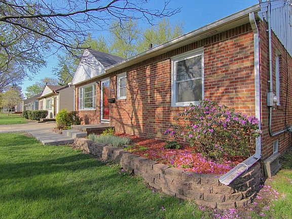 Angle View of Home Showing Landscaping