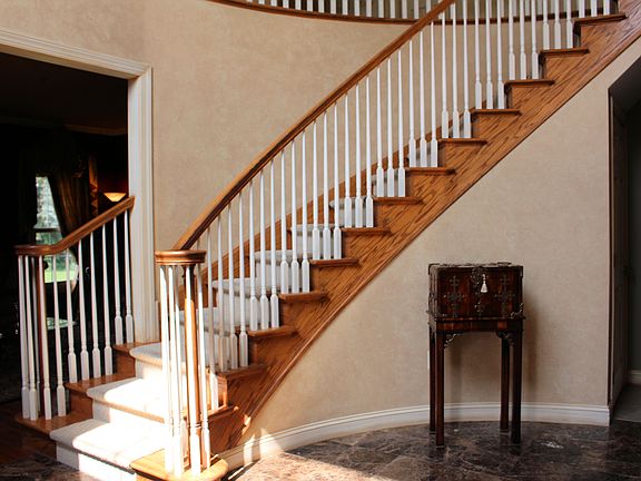 Curved Staircase