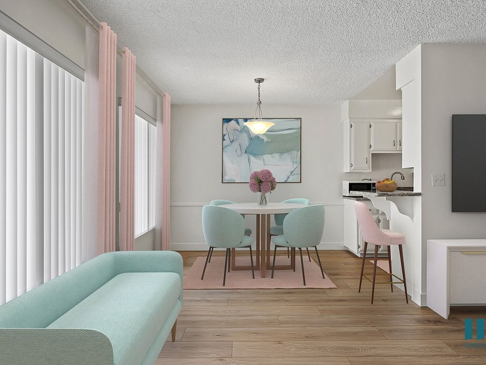 Dining Room with Large-Size Windows