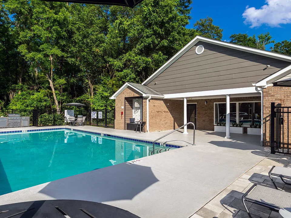 Take a dip or lounge poolside at our resort-style pool deck!