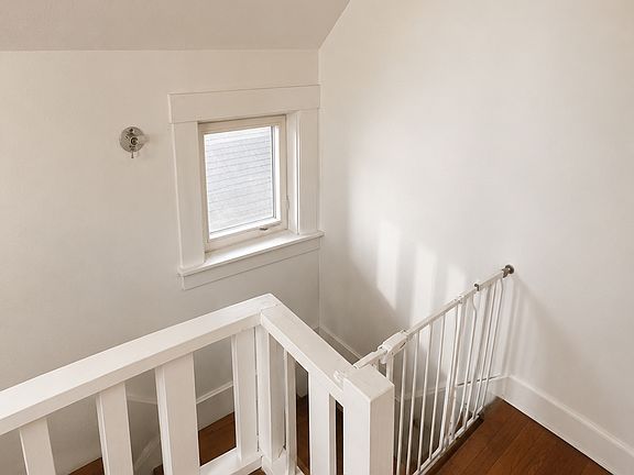 Top of stairs.