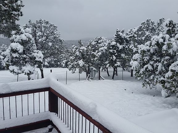 Winter view from front porch