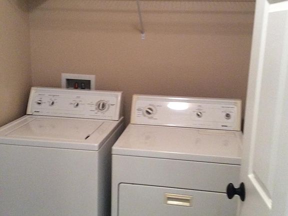 Laundry room in town home