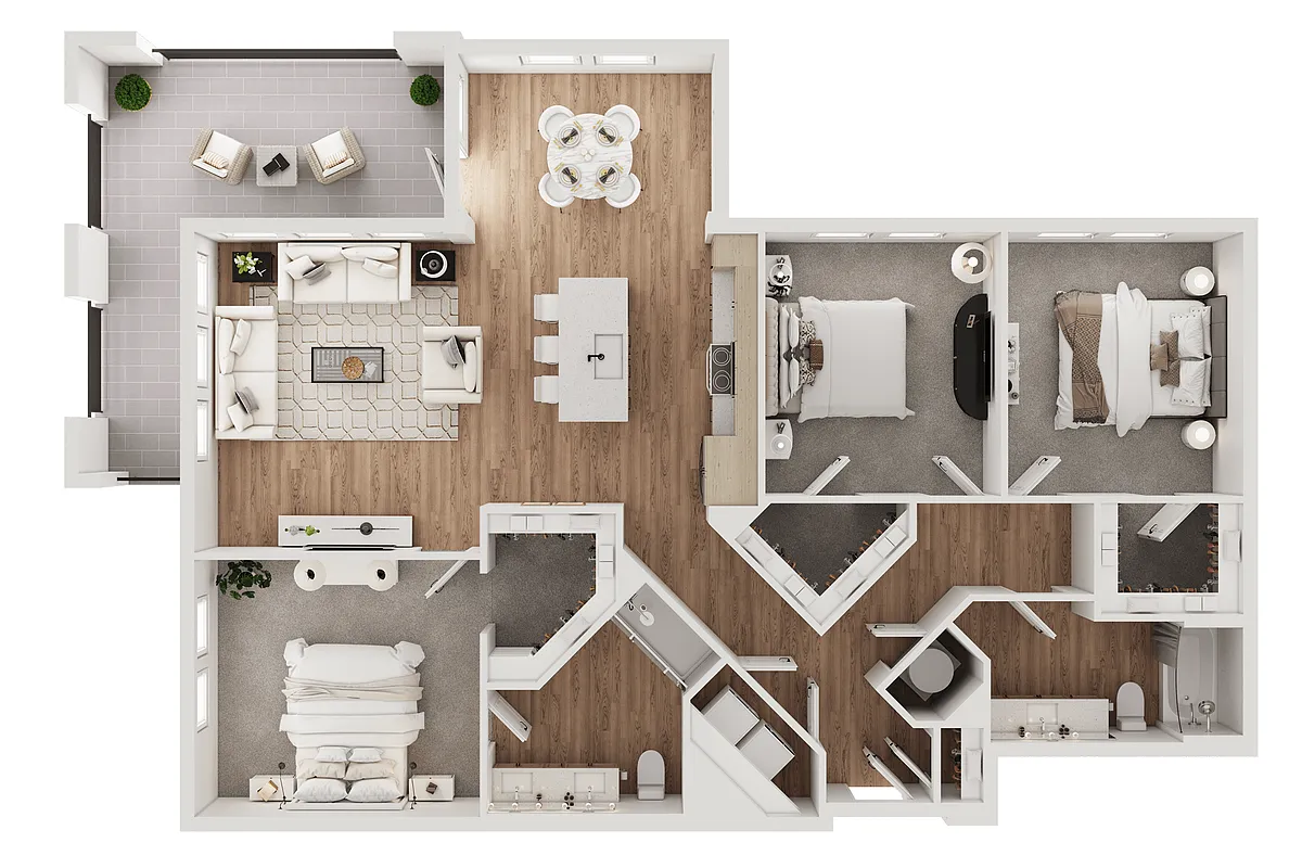 Floor plan C1