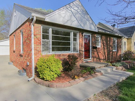 Angle View of Home Showing Landscaping