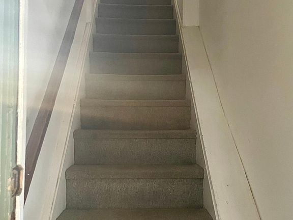 Stairs up to apartment