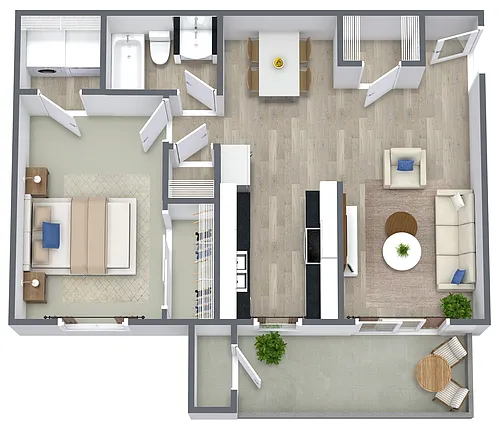 Floor plan Sunrise