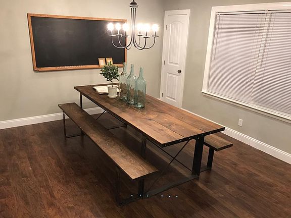 open concept dining room