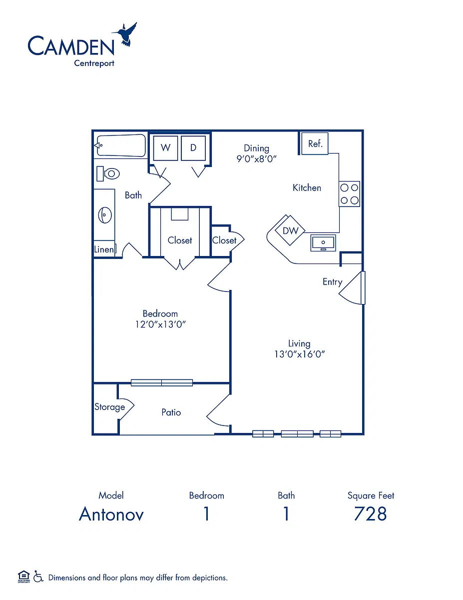 Floor plan Antonov