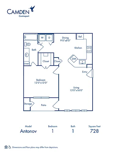 Floor plan Antonov
