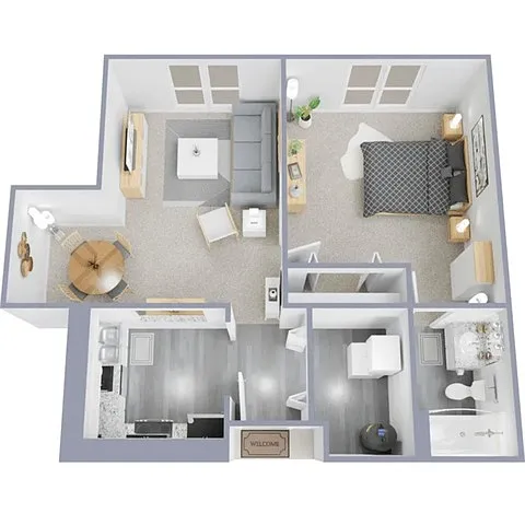 Floor plan Creekside Parkview