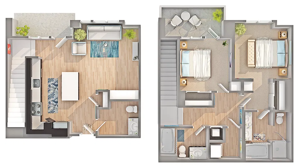 Floor plan TH2