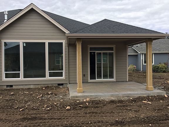 Back covered patio