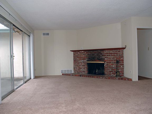 Fireplace in living room