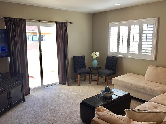 Family room with attached balcony
