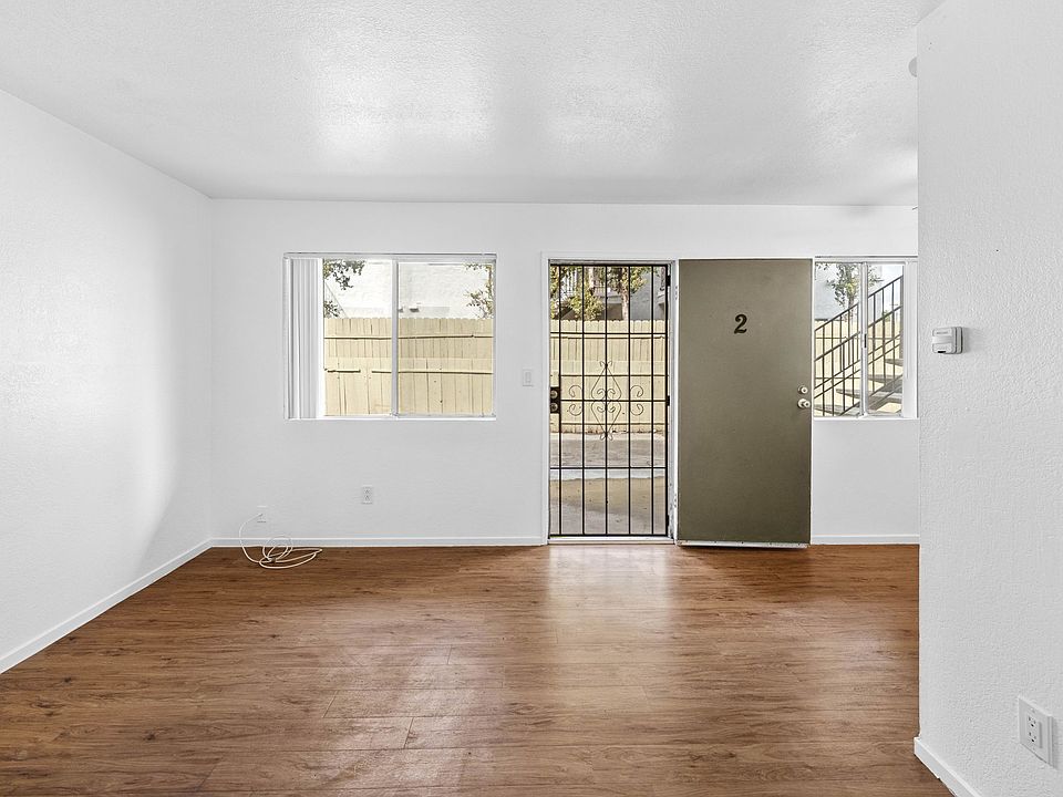 Living room facing front door