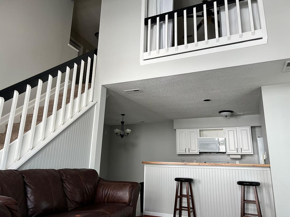 Loft area above kitchen
