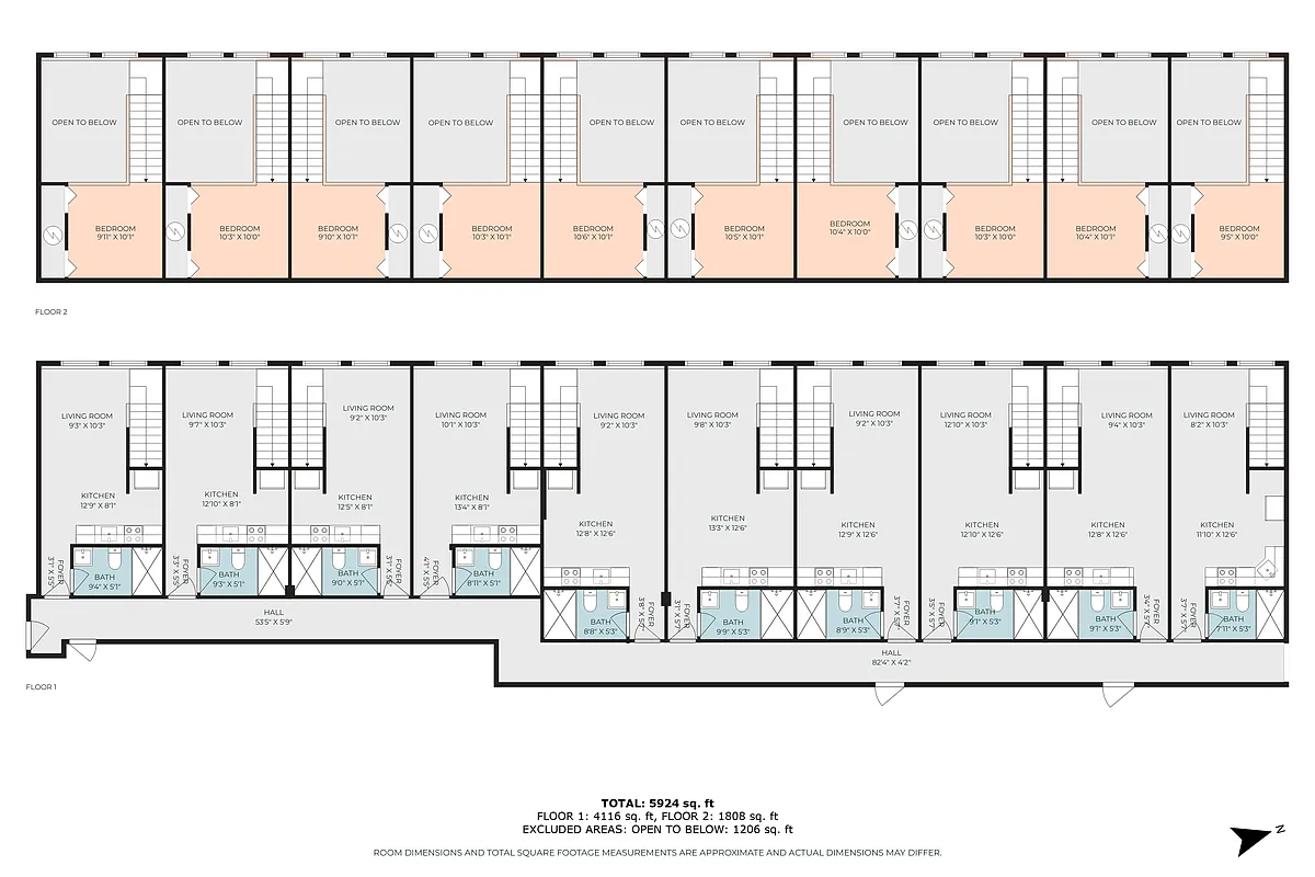 Floor plan Loft 1 Bed