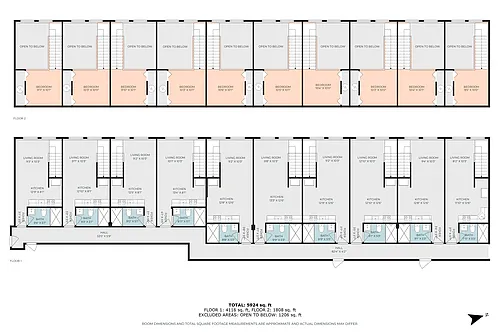 Floor plan Loft 1 Bed