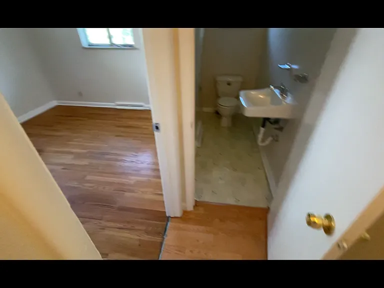 Upstairs Regular Bedroom with adjoining 1/2 Bathroom