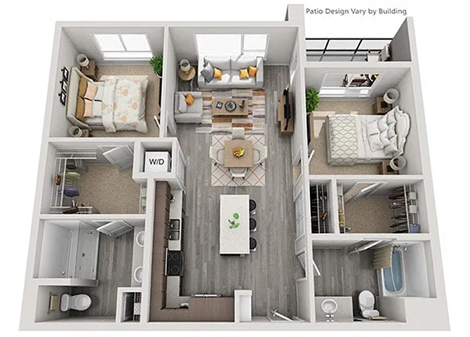 Floor plan B1