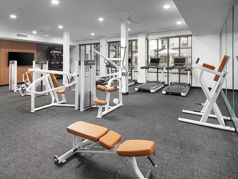 State-of-the-Art Fitness Center with Cardio and Strength Equipment