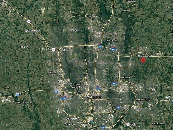 Existing House Location Map