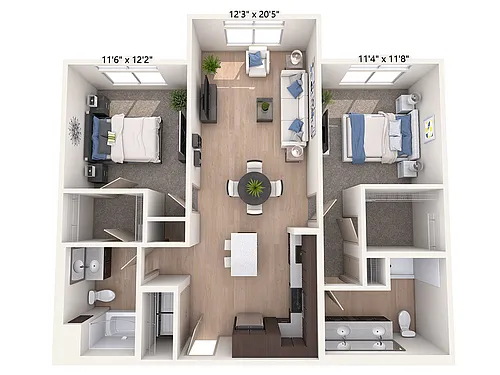 Floor plan B10-P-Esp