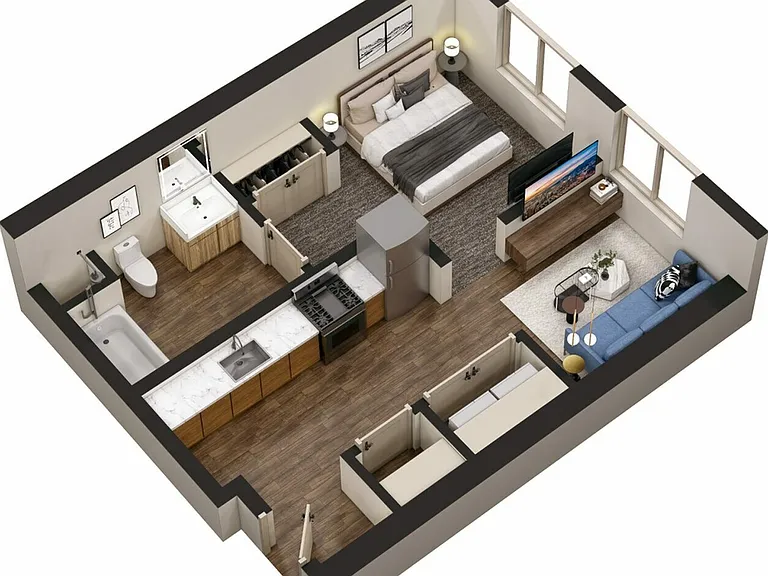 Studio Floorplan Studio Floorplan