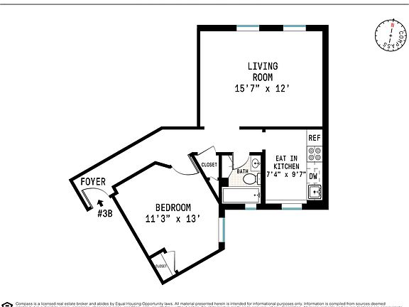 2nd image of 15 Butler Pl APT 3B