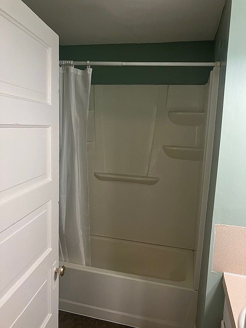 Fiberglass tub and shower