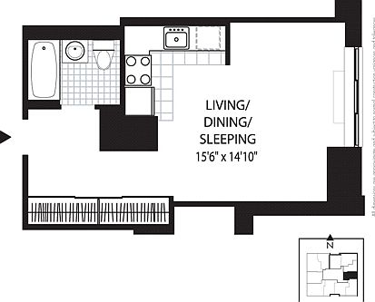 2nd image of 33 W End Ave APT 12A
