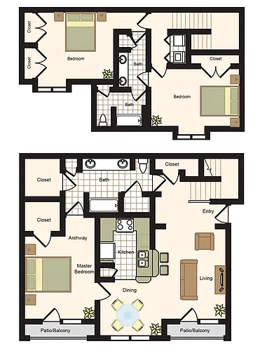 Floor plan E