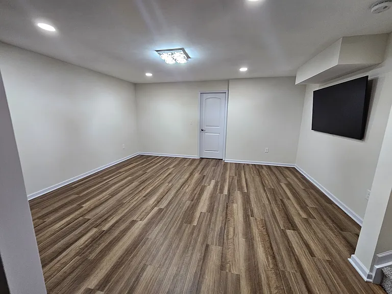 Finished Game Room lower level